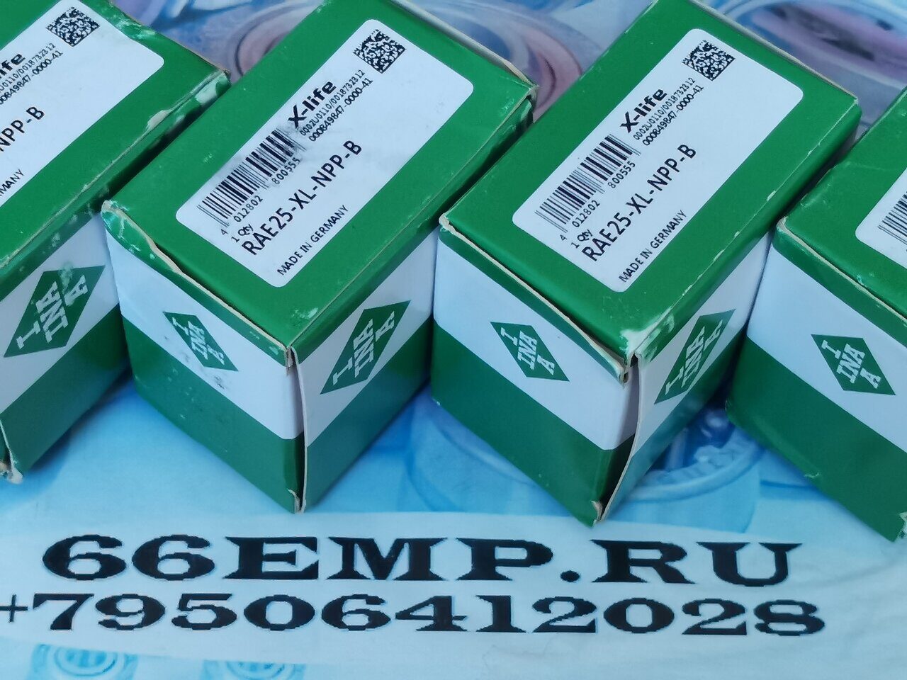 подшипники RAE25-XL-NPP-B INA - 66EMP.RU