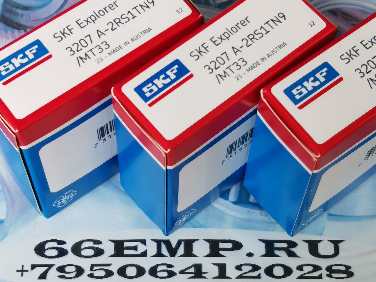 Подшипники    3207A-2RS1TN9-MT33 SKF - 66EMP.RU