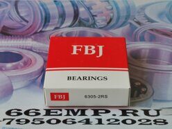 Подшипник  6305 2RS FBJ, 25x62x17