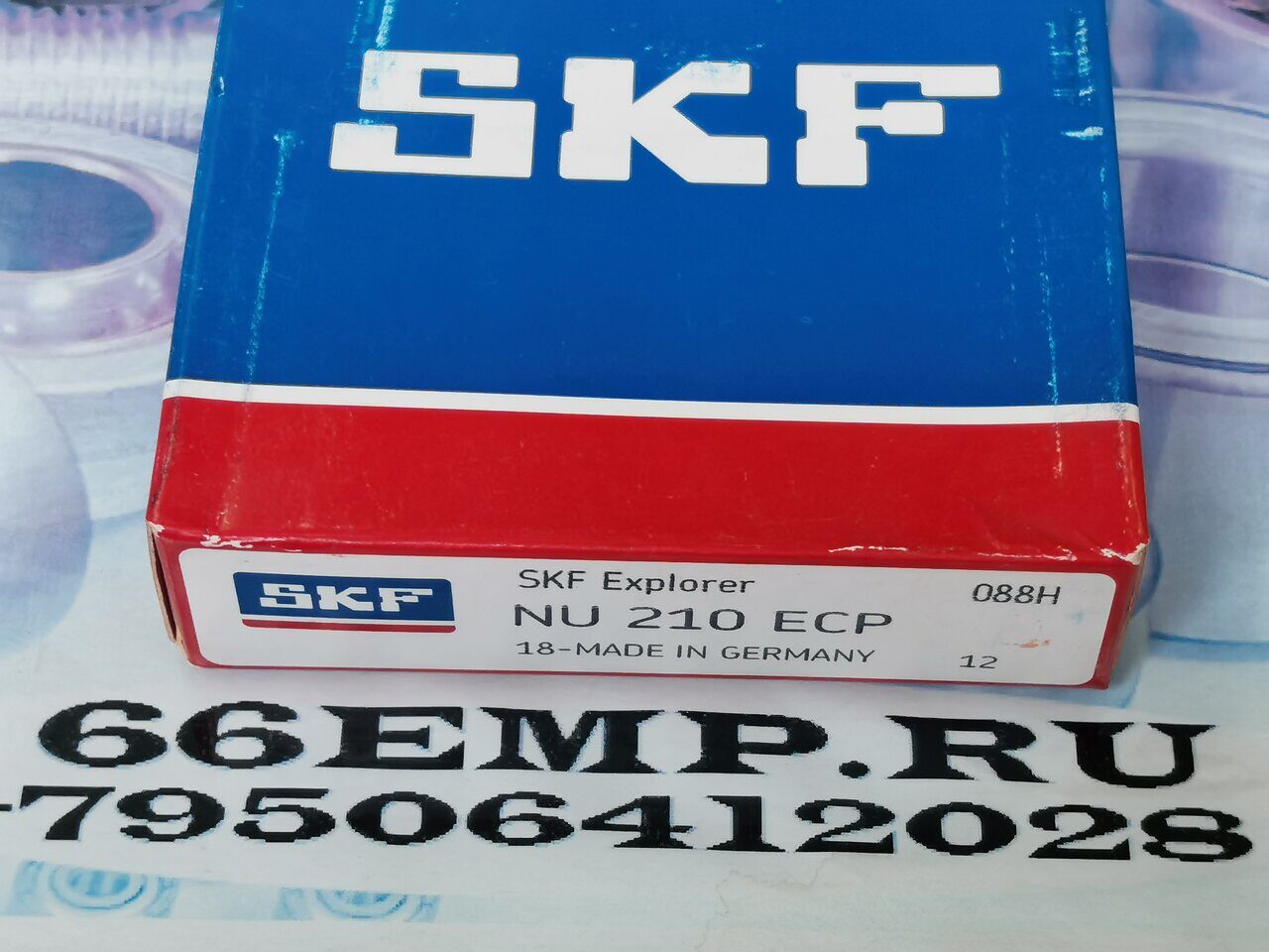 Подшипник NU210 ECP, SKF  50x90x20 купить